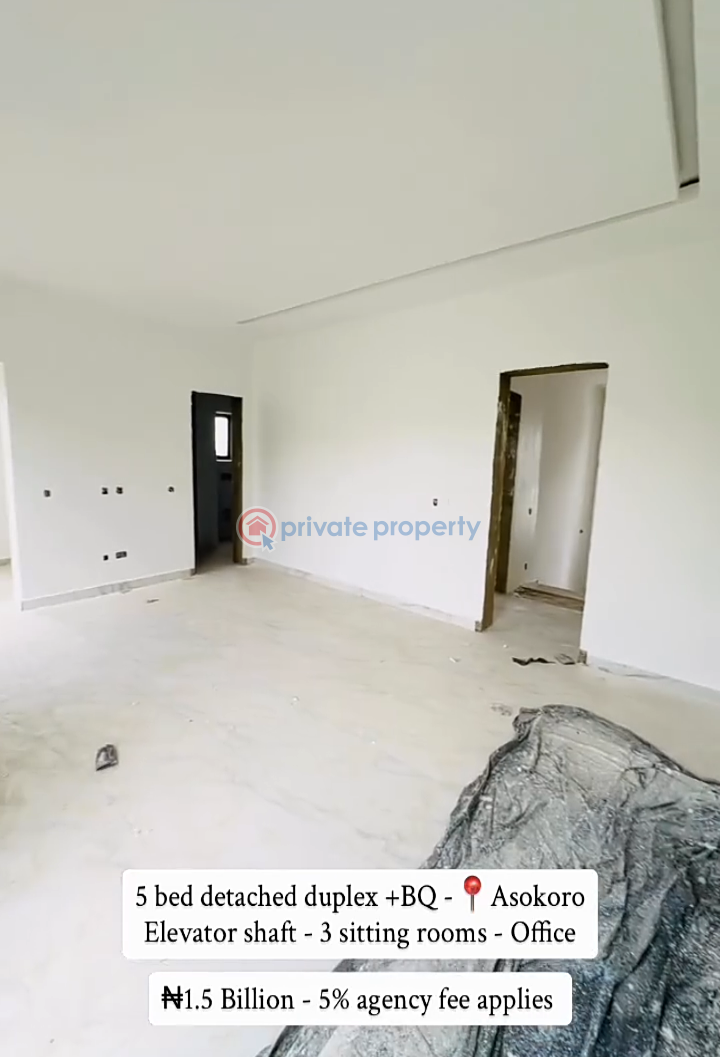 5 bedroom Detached Duplex For Sale Asokoro Abuja Phase 1  - 8