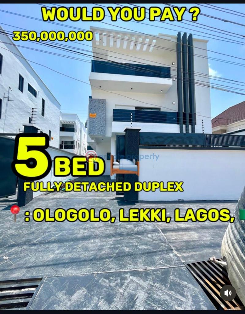 5 bedroom Duplex For Sale Lekki Lagos - 0