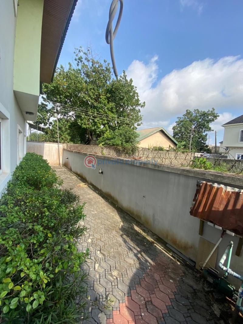 5bedroom semi datched duplex ( sharing compound) - 9 5 bedroom Semi detached Duplex For Rent Eden Garden Estate Ajah Lagos - 9