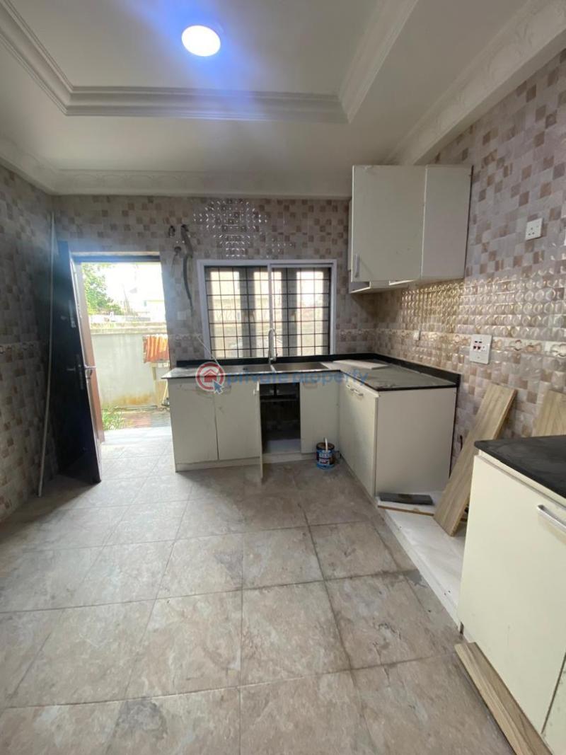 5bedroom semi datched duplex ( sharing compound) - 7 5 bedroom Semi detached Duplex For Rent Eden Garden Estate Ajah Lagos - 7