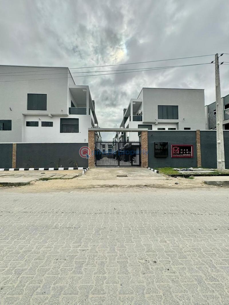 5bedroom semi-detached duplexes with bq - 1 5 bedroom Semi detached Duplex For Sale Ikate Elegushi Lekki Lagos - 1