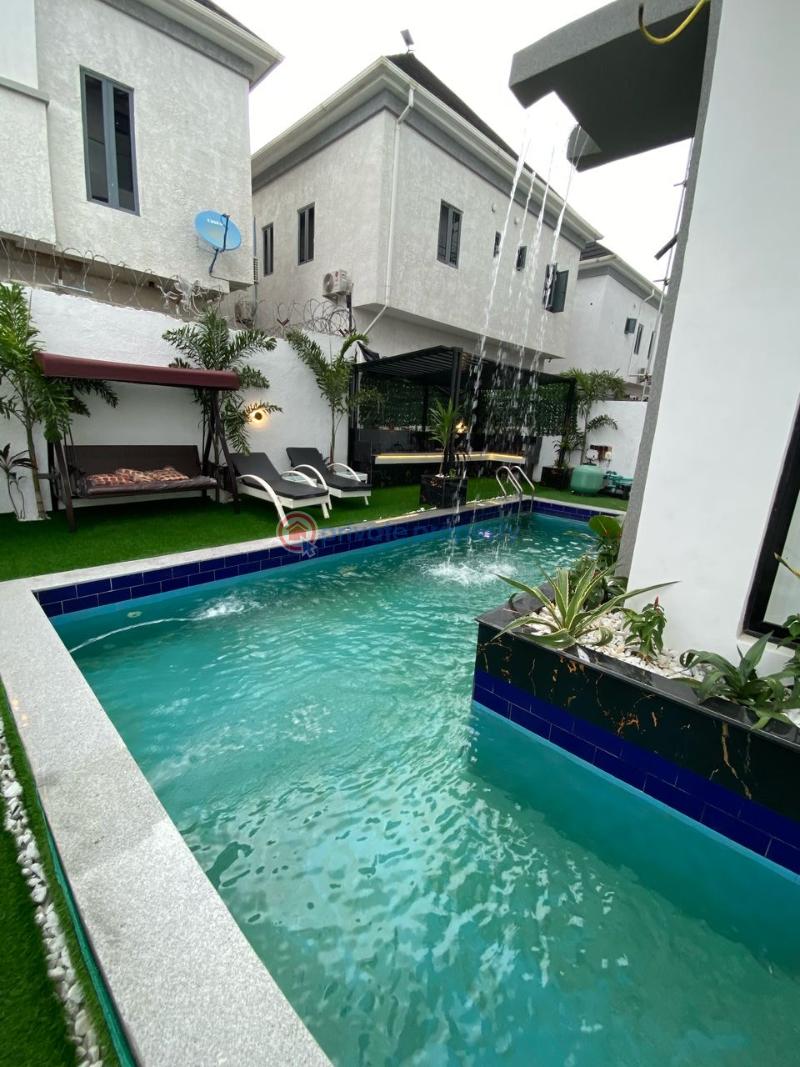 5bedrooms fully-detached duplex with bq for sale!! - 10 5 bedroom Detached Duplex For Sale Chevron Lekki Lekki Lagos - 10