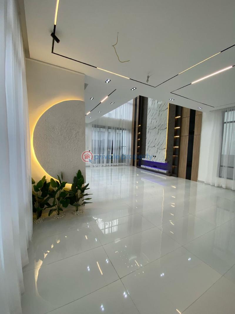 5bedrooms fully-detached duplex with bq for sale!! - 7 5 bedroom Detached Duplex For Sale Chevron Lekki Lekki Lagos - 7