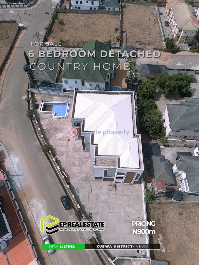 6 bedroom Detached Duplex For Sale Kubwa Abuja Phase 4  - 1