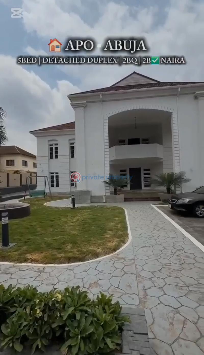 6 bedroom Detached Duplex For Sale Apo Legislative / Abuja Apo Abuja Phase 2  - 4