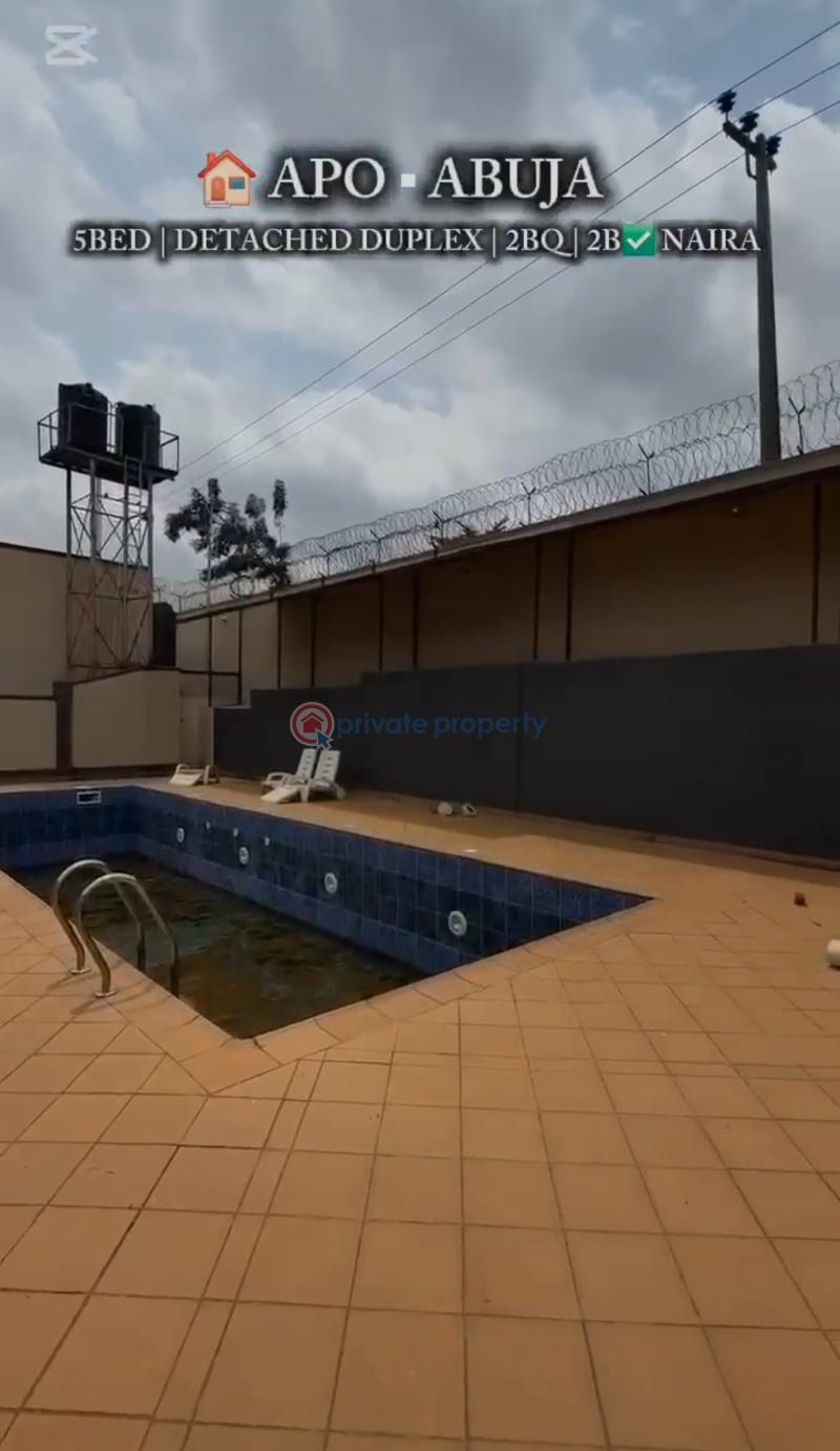 6 bedroom Detached Duplex For Sale Apo Legislative / Abuja Apo Abuja Phase 2  - 3