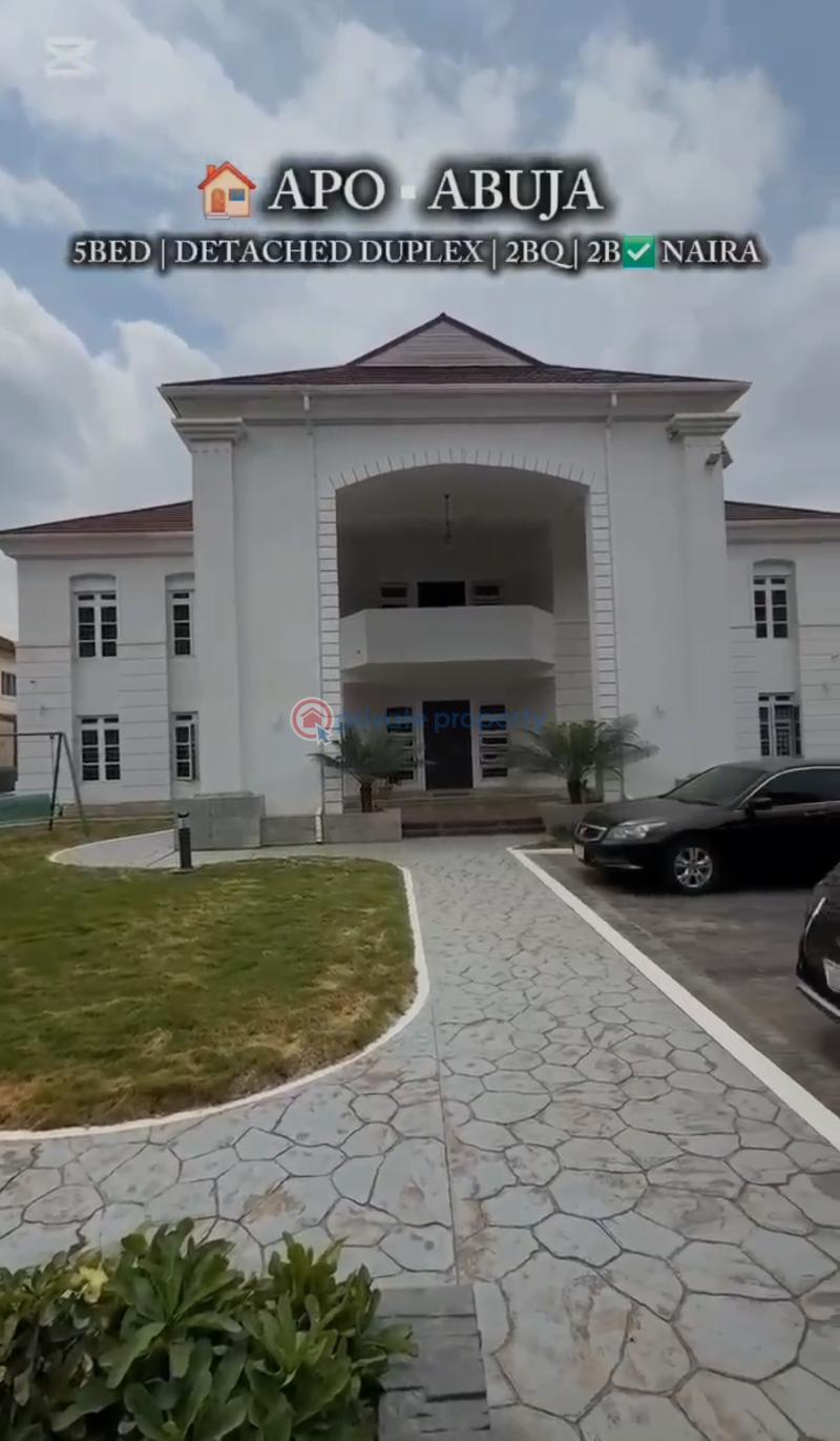 6 bedroom Detached Duplex For Sale Apo Legislative / Abuja Apo Abuja Phase 2  - 0