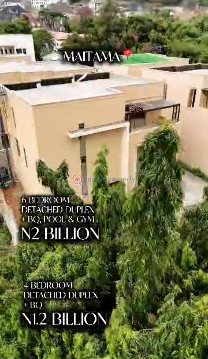 6 bedroom Detached Duplex For Sale Maitama / Abuja Maitama Abuja Phase 1  - 1