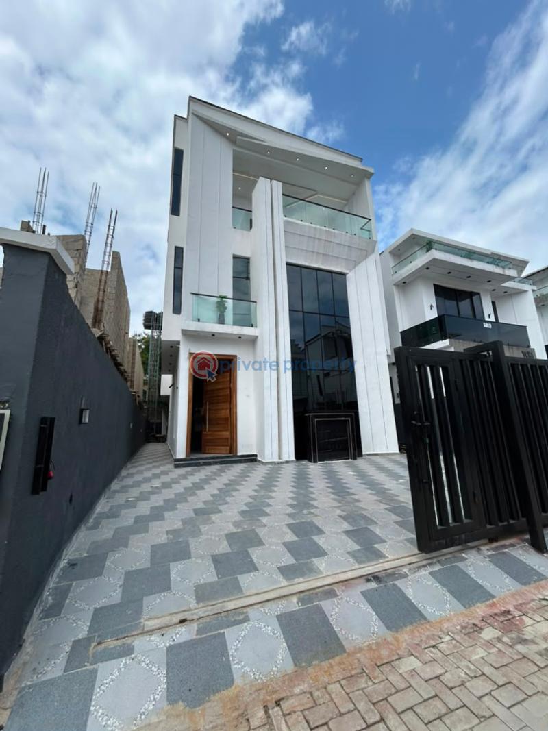 6 bedroom Detached Duplex For Sale Chevron Drive Lekki Lagos - 1