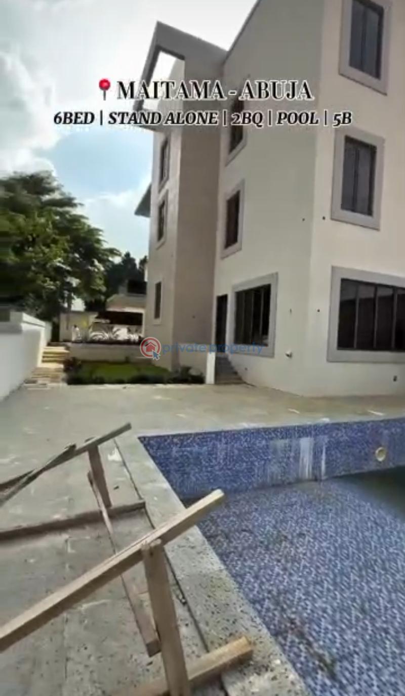 6 bedroom Detached Duplex For Sale Maitama / Abuja Maitama Abuja Phase 1  - 1