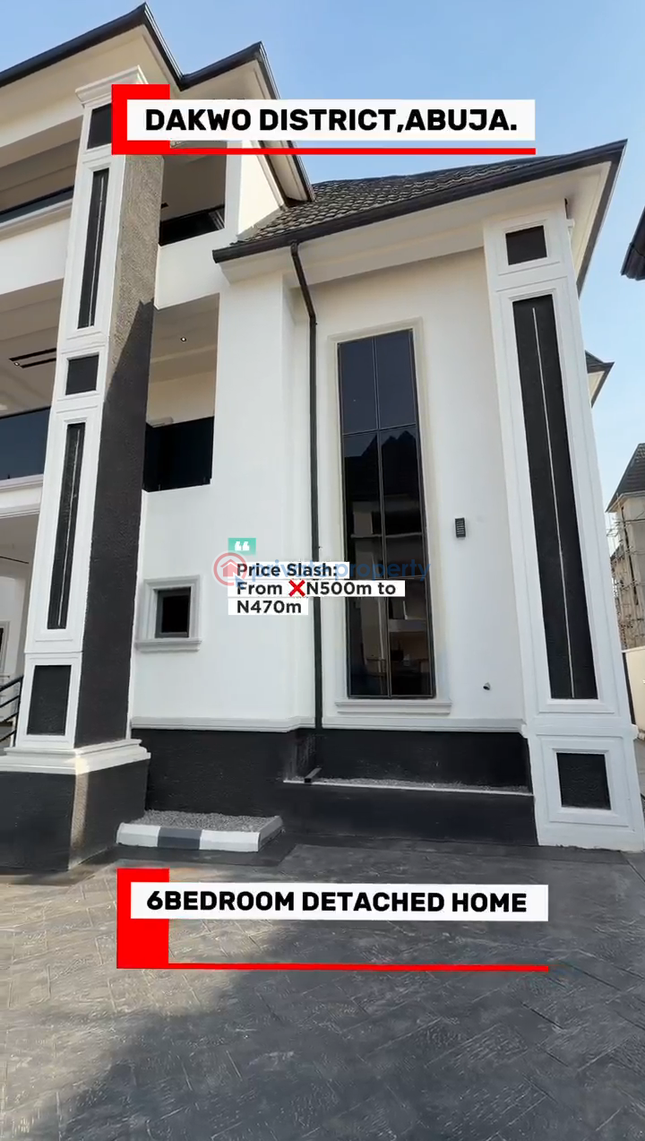 6 bedroom Detached Duplex For Sale Dakwo Abuja Phase 3  - 1