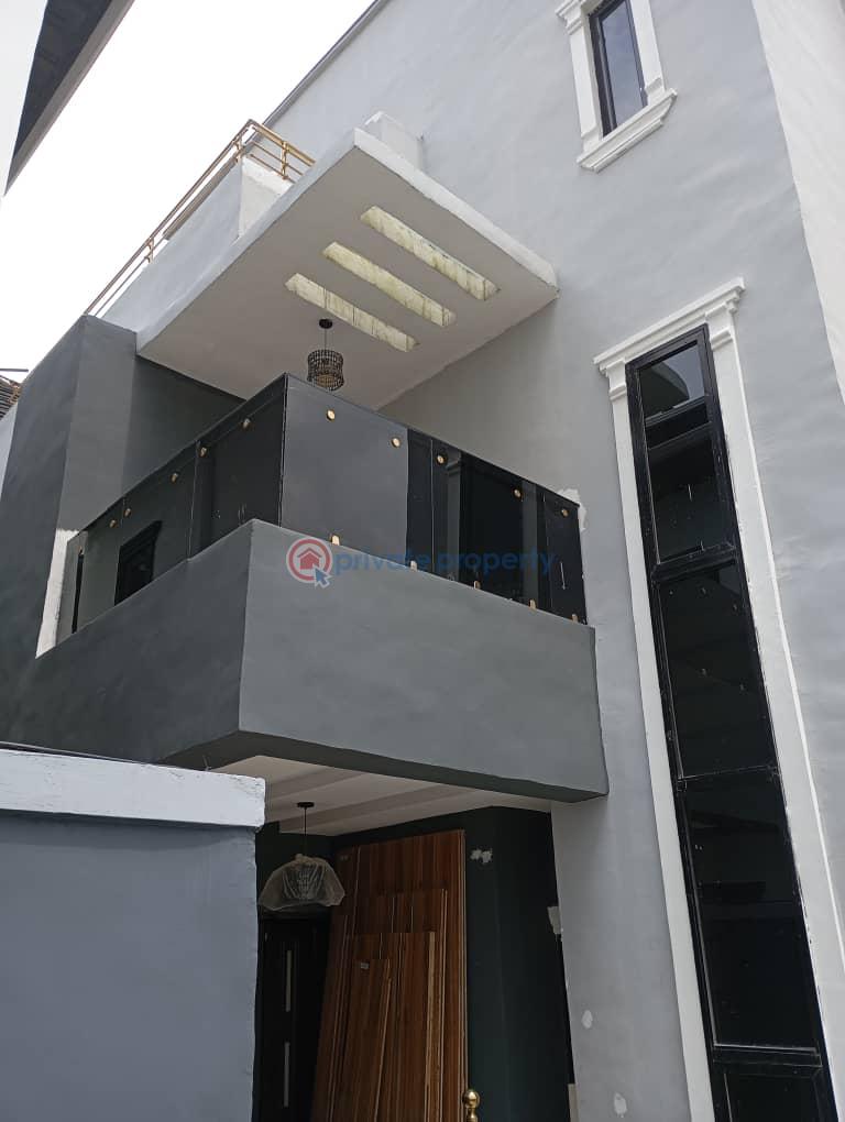 6 bedroom fully detached duplex @ k-farms estate, obawole, ogba, lagos  price- ₦260m  uche - 11 6 bedroom Detached Duplex For Rent Ogba Lagos - 11