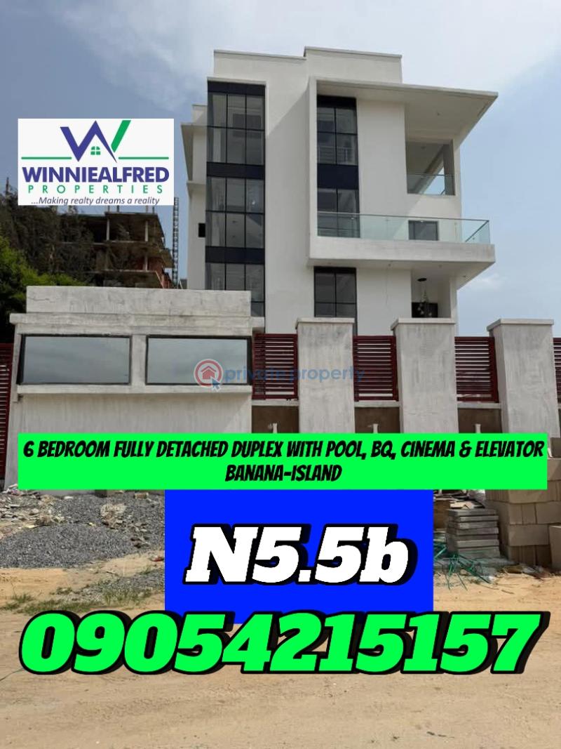 6 bedroom Detached Duplex For Sale Banana Island Ikoyi Lagos - 0