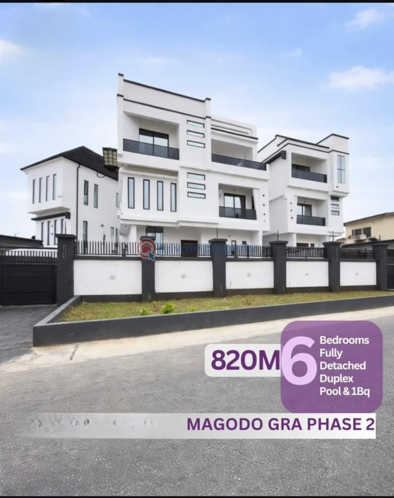 6 bedroom Detached Duplex For Sale Magodo Gra Phase 2 Magodo GRA Phase 1 Ojodu Lagos - 0