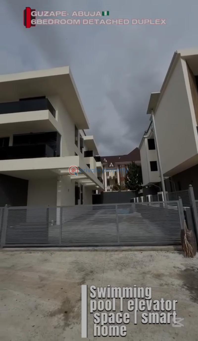 6 bedroom Duplex For Sale Guzape Abuja Phase 1  - 9