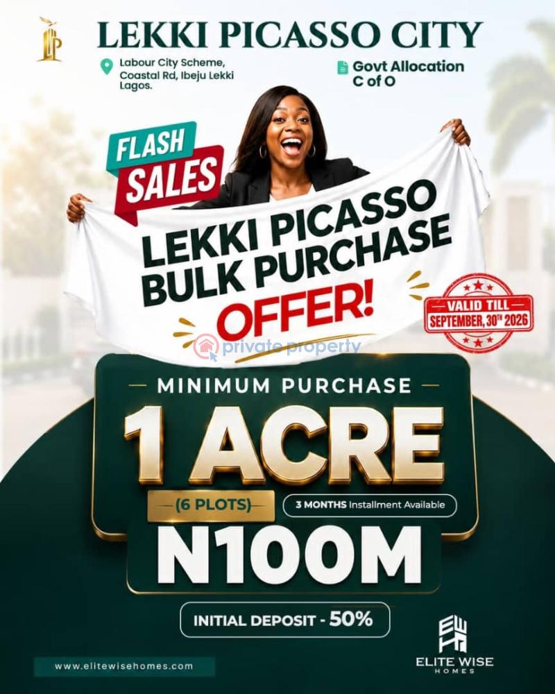 Residential Land For Sale Labor City Ibeju Lekki Lagos Free Trade Zone Ibeju-Lekki Lagos
