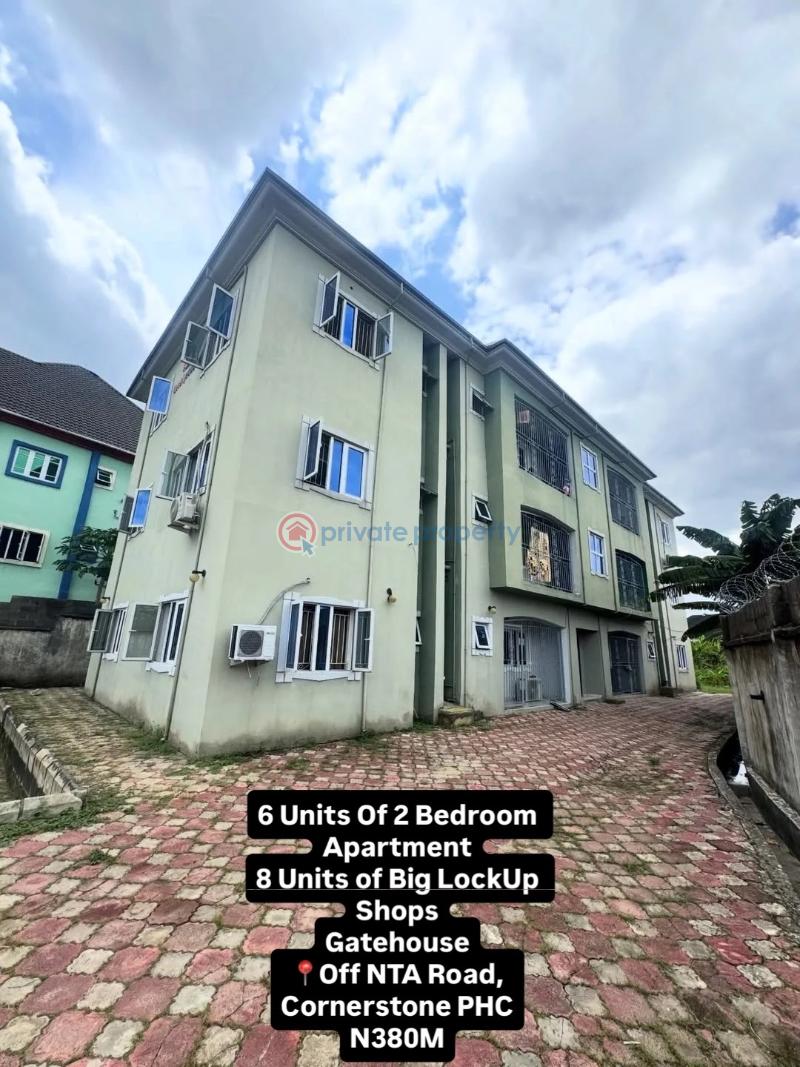 2 bedroom Block Of Flats For Sale Off Nta Road, Cornerstone, Rivers State Port Harcourt Rivers