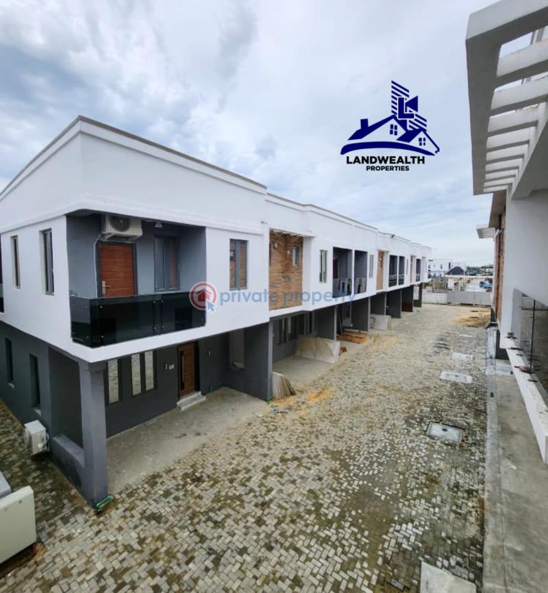 4 bedroom Terraced Duplex For Rent Secure Estate At Ajah Lekki Ajah Lagos - 0