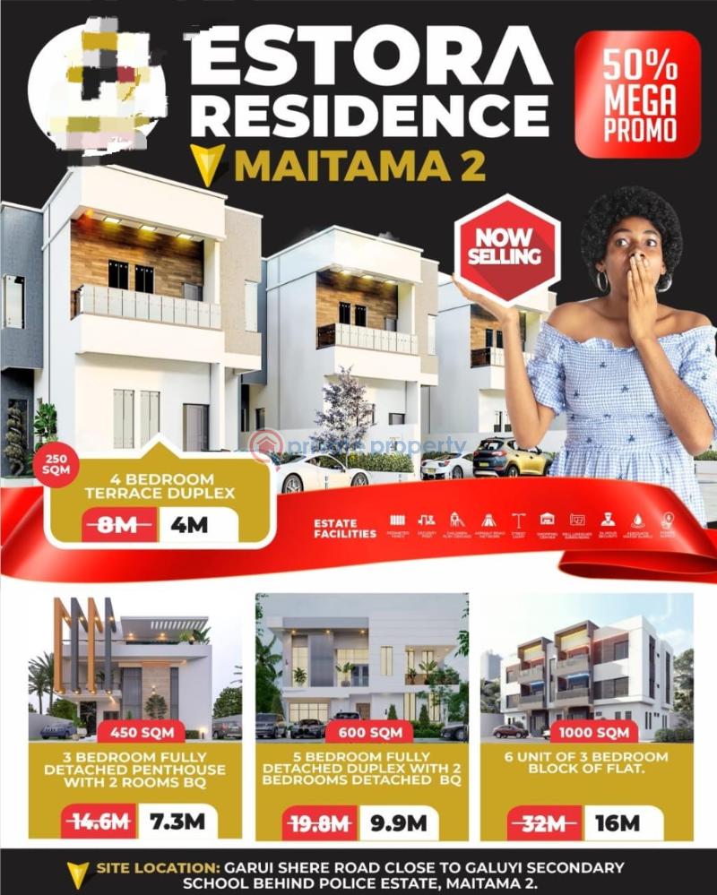 5 bedroom Residential Land For Sale Maitama2 Behind Galuyi Secondary School Maitama Abuja Phase 1 