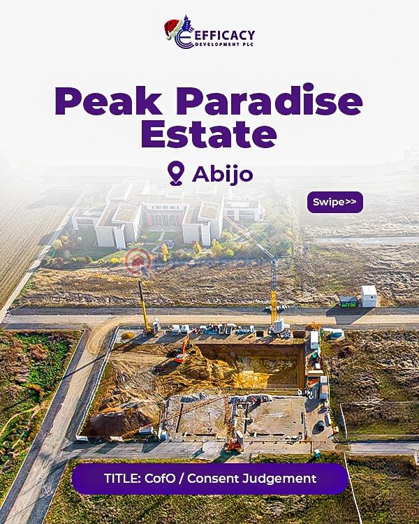 Residential Land For Sale Peak Paradise Estate Abijo Ajah Lagos - 0
