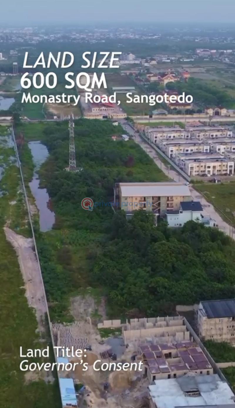 Mixed use Land For Sale Behind Shoprite Sangotedo Lekki Lagos Sangotedo Ajah Lagos - 1