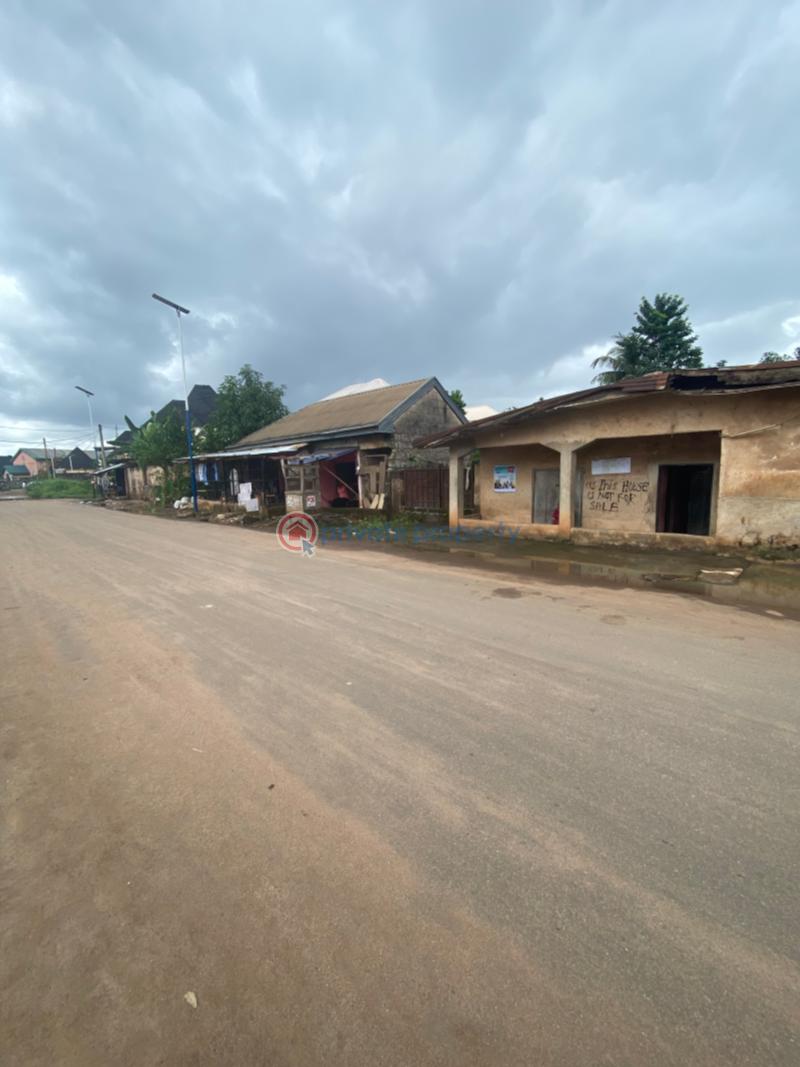 600sqmts of land with building facing the tarred access - 3 Mixed use Land For Sale Apiti Street, Orji, Owerri North Lga Owerri Imo - 3