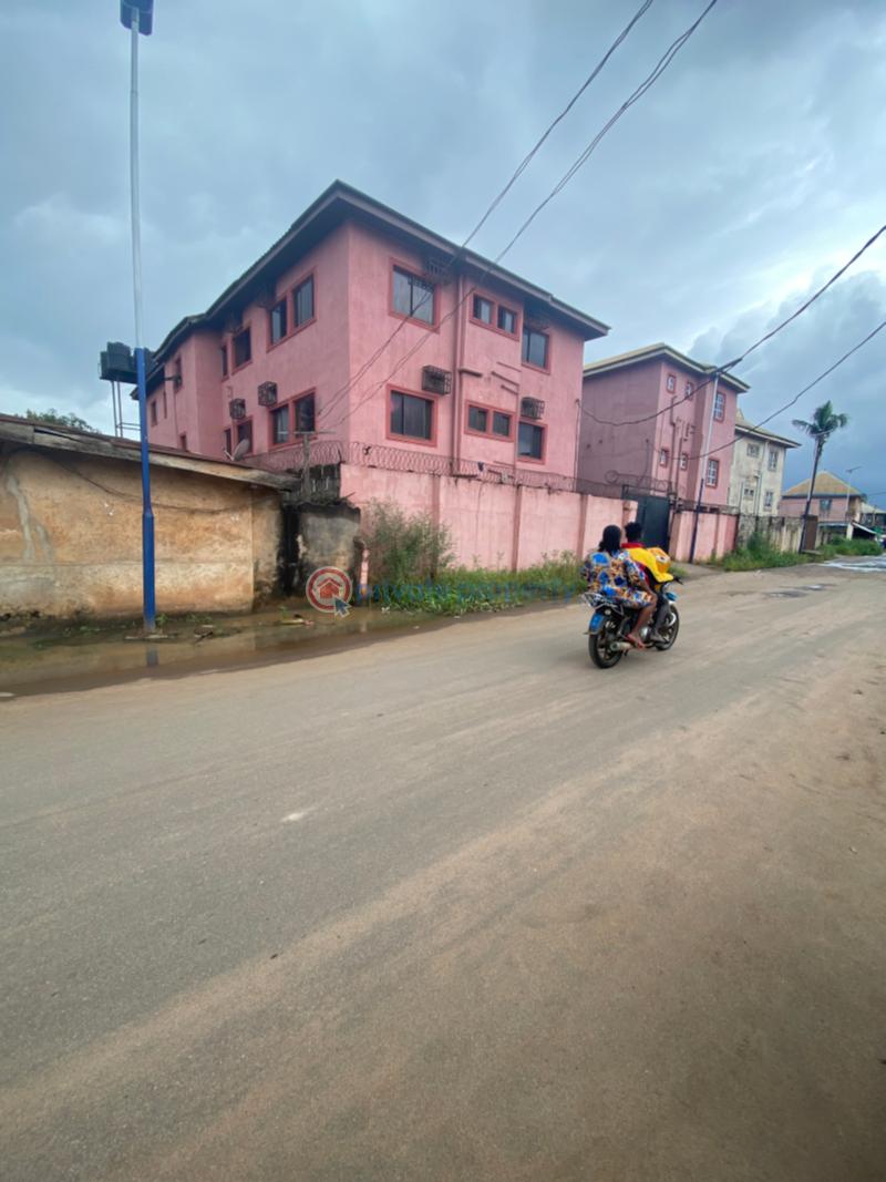 600sqmts of land with building facing the tarred access - 4 Mixed use Land For Sale Apiti Street, Orji, Owerri North Lga Owerri Imo - 4