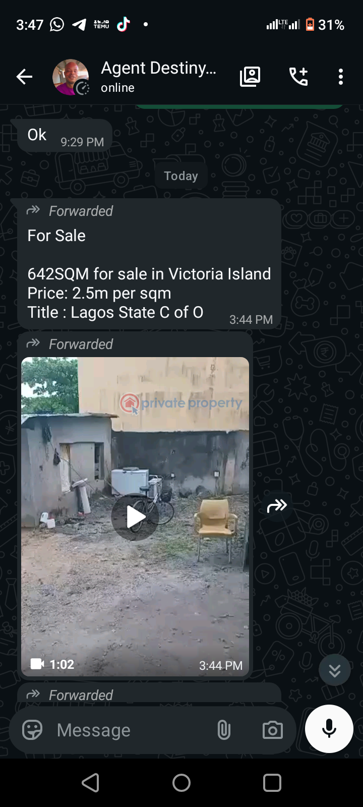 Residential Land For Sale Victoria Island Lagos