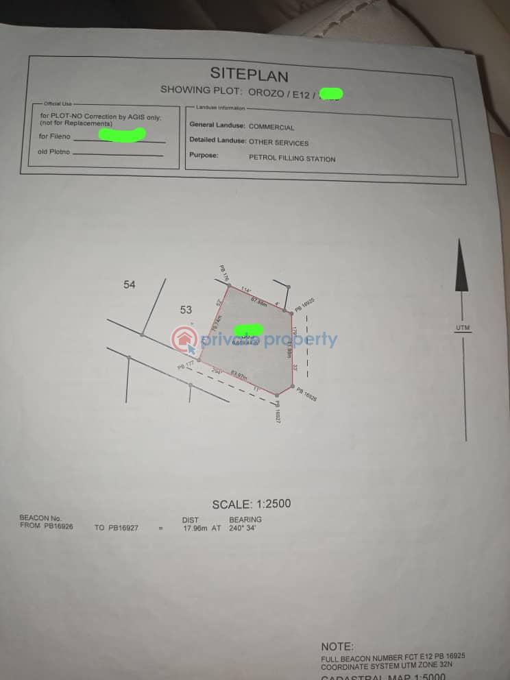 Commercial Land For Sale Orozo, Abuja Kurudu Abuja Phase 4 