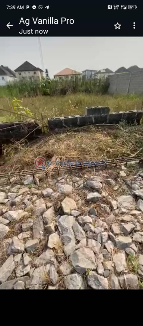 684 sqm fenced and gated land in university view estate ajah - 1 Residential Land For Sale University View Estate Abraham Adesanya Ajah Lagos - 1