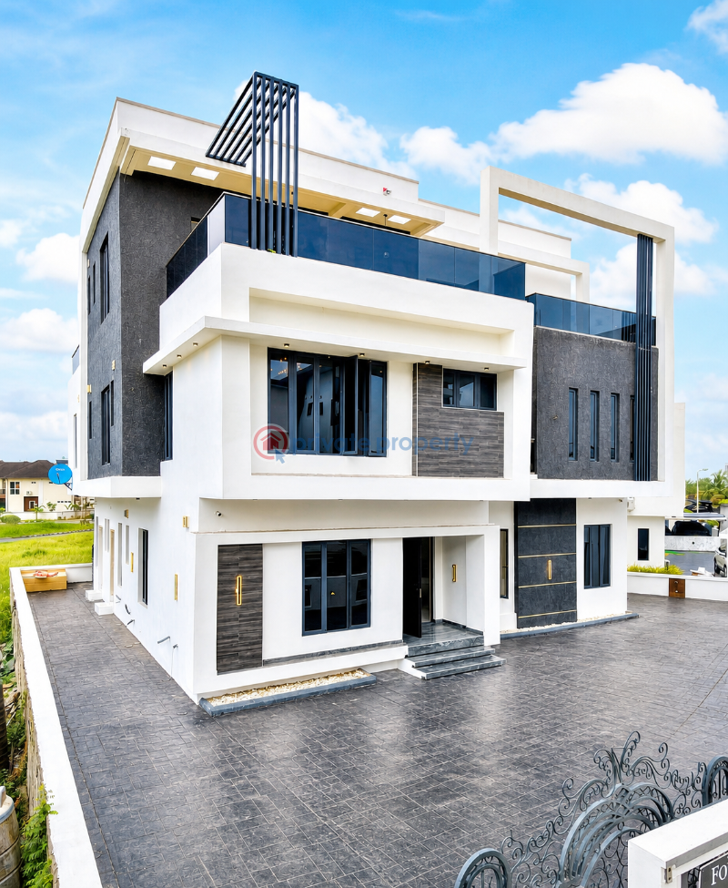 7 bedroom Detached Duplex For Sale Secure Estate Osapa Lekki Lagos - 1
