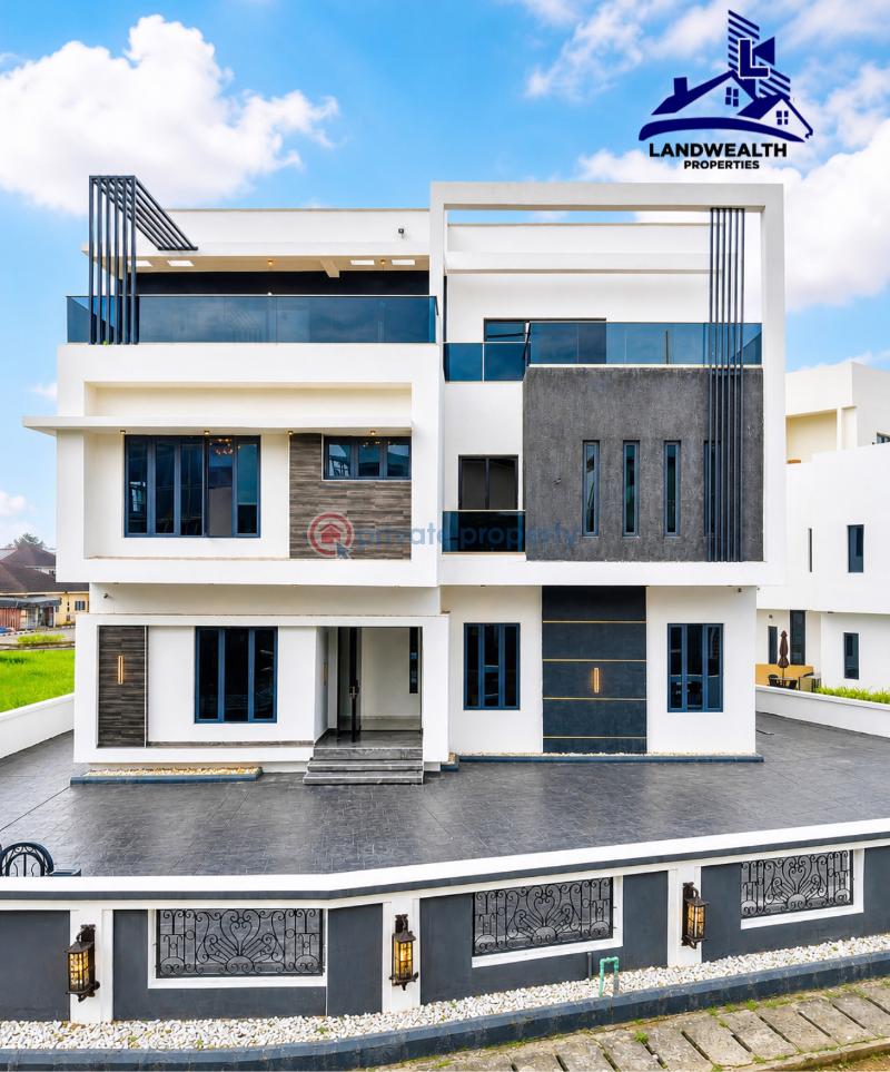 7 bedroom Detached Duplex For Sale Secure Estate Osapa Lekki Lagos - 0
