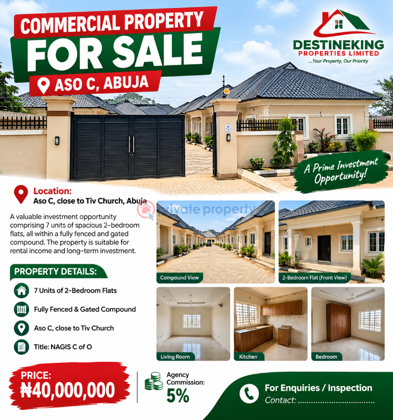 Block Of Flats For Sale Aso C Mararaba Abuja Phase 4  - 1