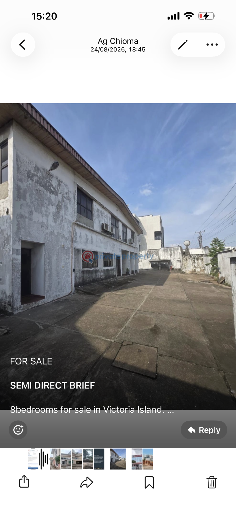 8 bedroom Duplex For Sale Ademola Adetokunbo Victoria Island Lagos