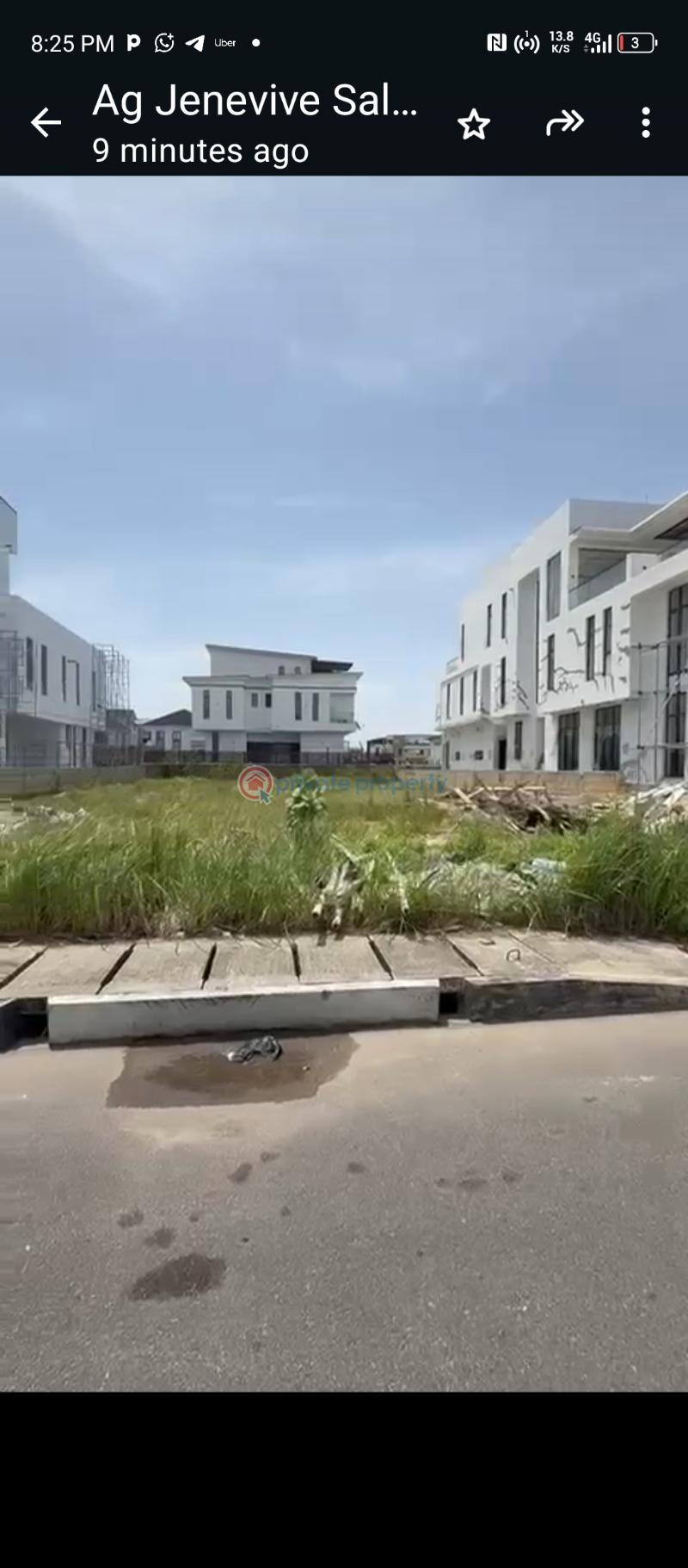 Residential Land For Sale Cowrie Creek Lekki Phase 1 Lagos