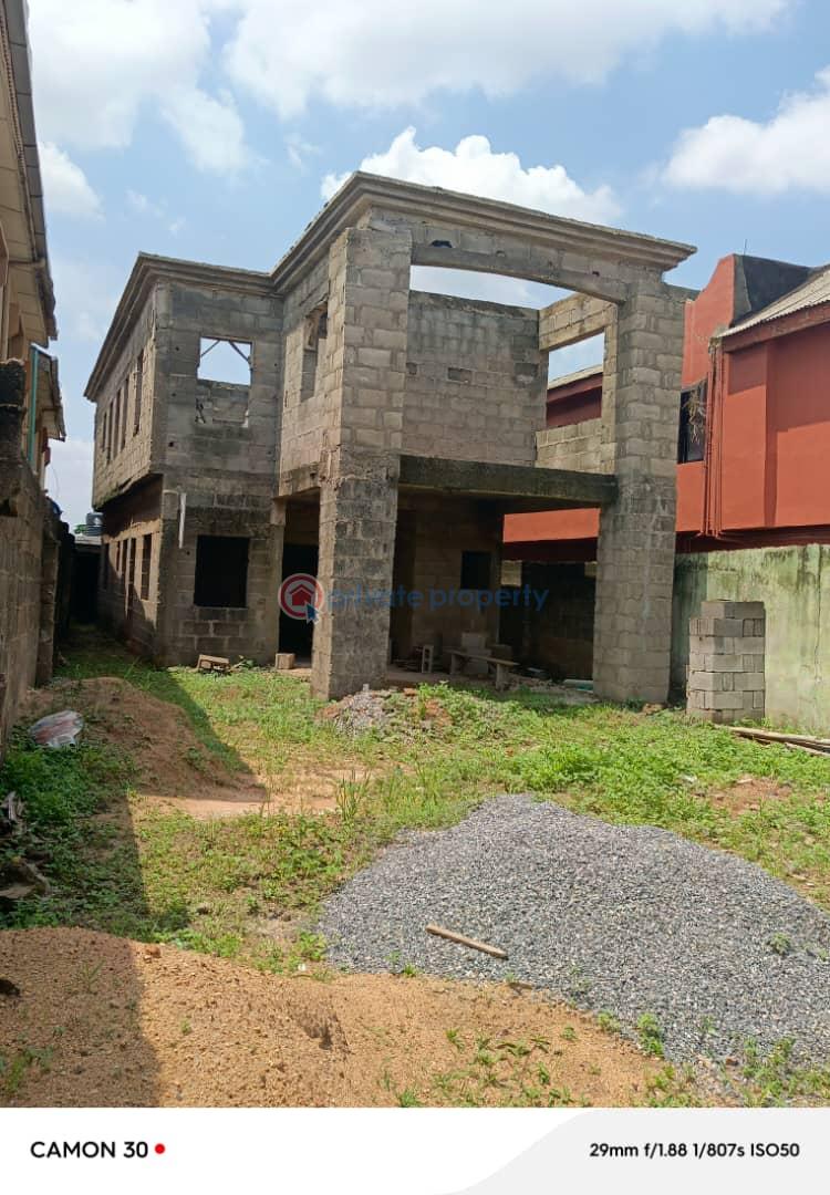 90% complete duplex plus mini - 2 5 bedroom Duplex For Sale White House Meiran Agbado Oke Odo Lagos Alagbado Abule Egba Lagos - 2