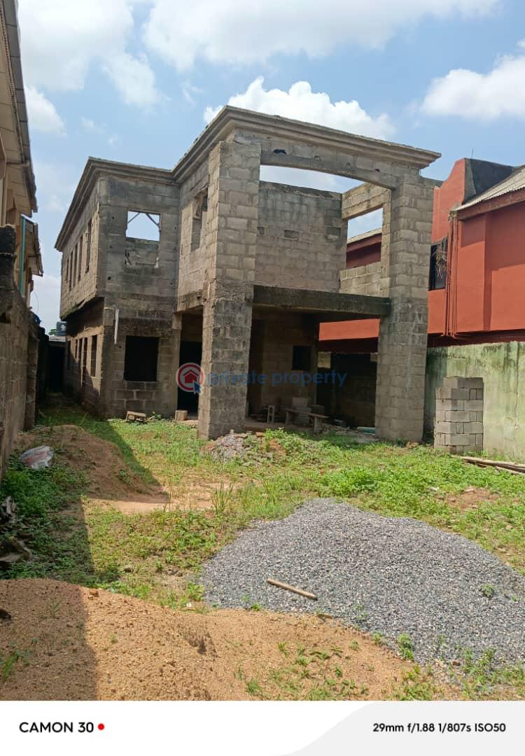90% complete duplex plus mini - 4 5 bedroom Duplex For Sale White House Meiran Agbado Oke Odo Lagos Alagbado Abule Egba Lagos - 4