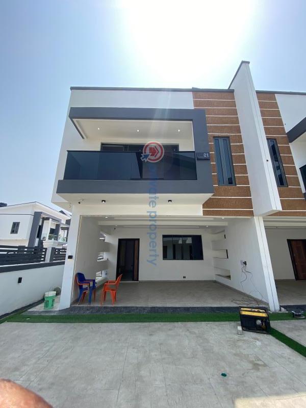4 bedroom Terraced Duplex For Sale Chevron Drive Lekki Lagos - 1