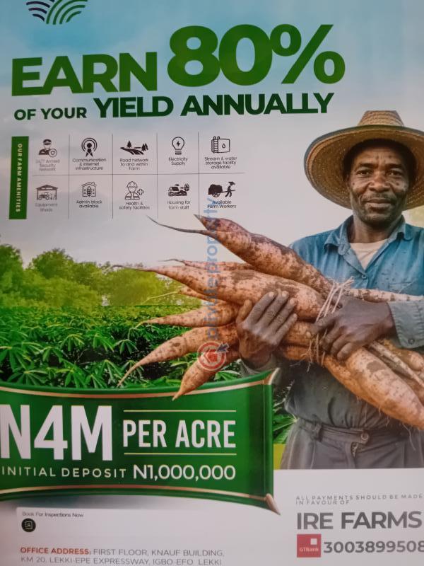 Land For Sale Ado Awaye, Iseyin Lga, Oyo 