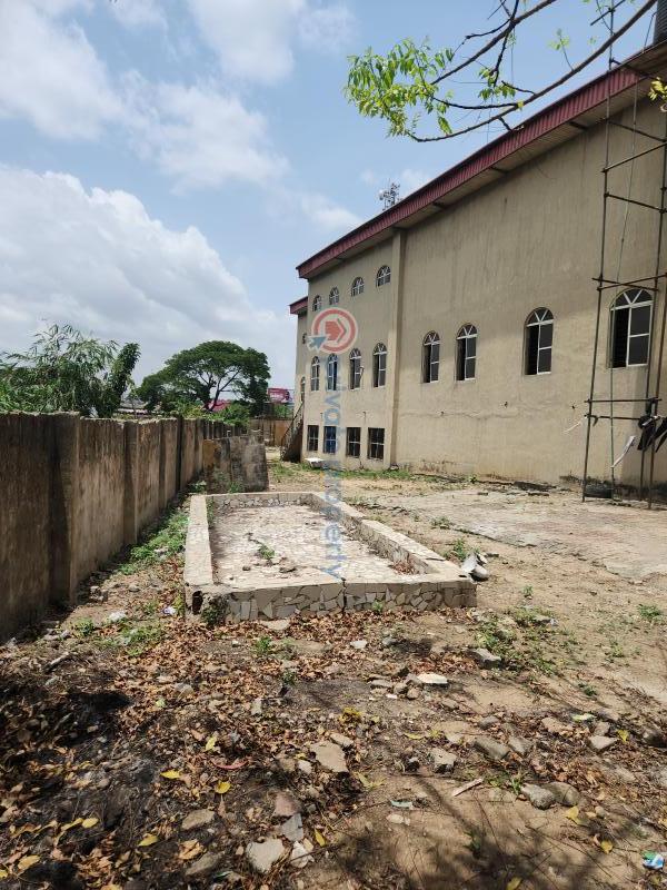 A large open building with a large hall - 3 5 bedroom Event Hall For Sale Expressway Ogudu Road Ojota Lagos - 3