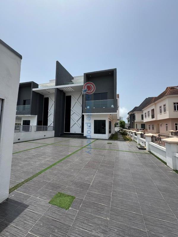 Beautiful 5bedroom semi detached house with pool - 2 5 bedroom Semi detached Duplex For Sale Osapa London Lekki Lagos - 2