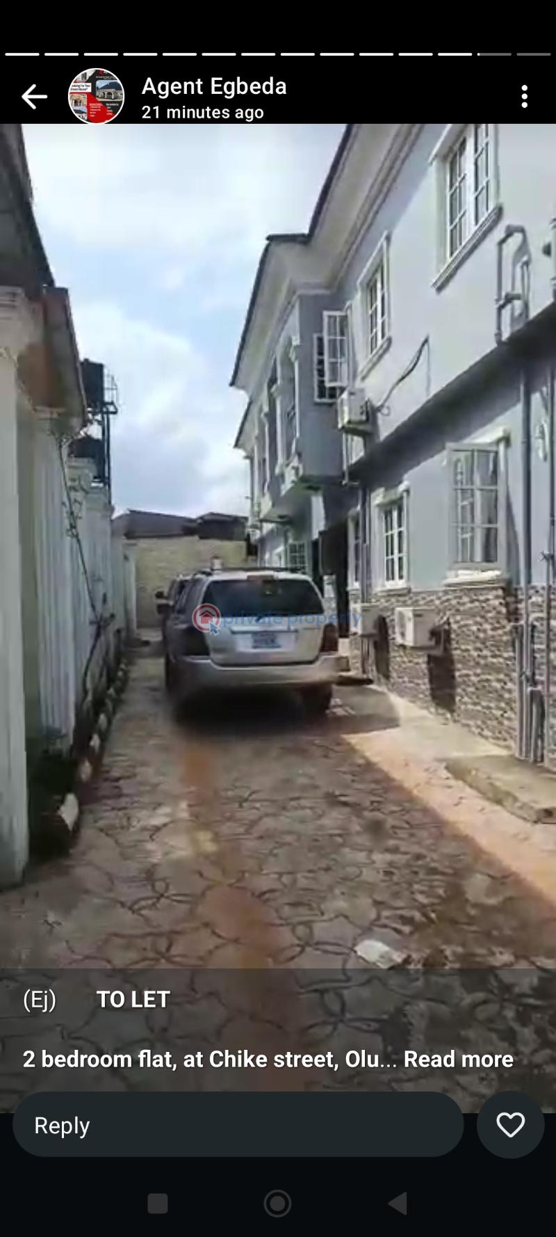 2 bedroom Block Of Flats For Rent Olude Bus Stop Ipaja Gowon Estate Ipaja Lagos - 1