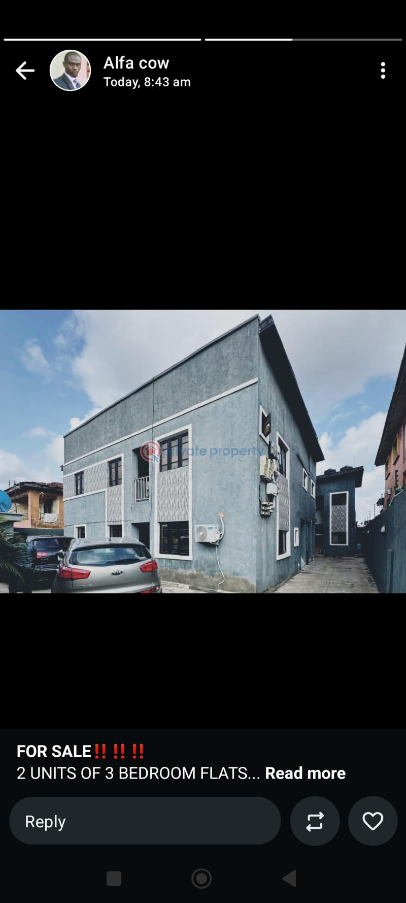 Block Of Flats For Sale Lawanson Surulere Lagos - 1