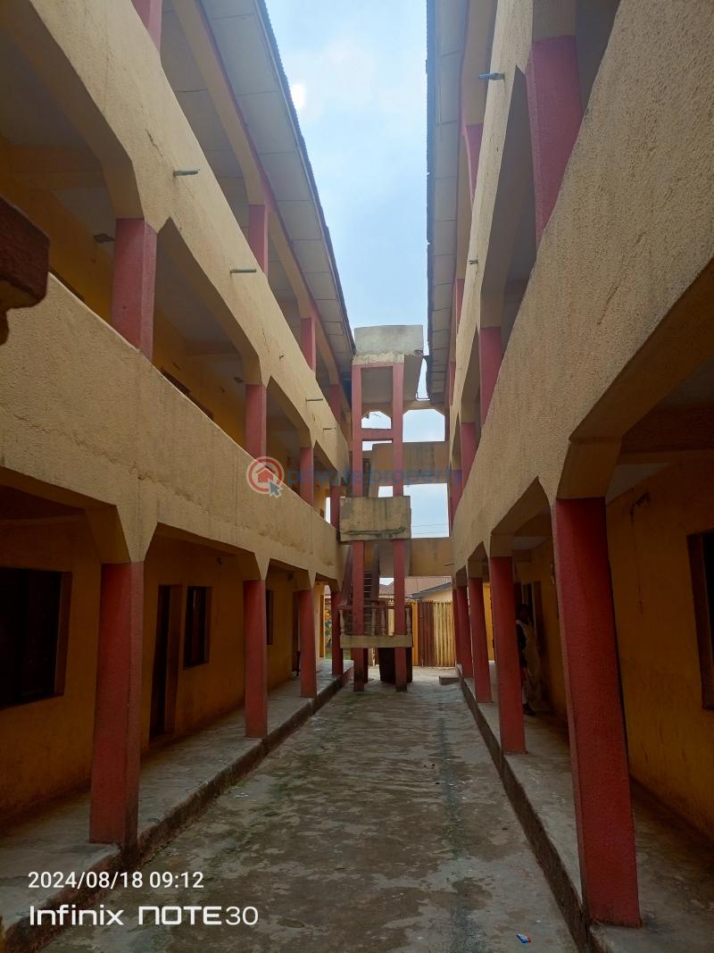 A 3floor government, waec, and neco approved functional secondary school with 19 classrooms, 2 examination halls with 300 and 150 seating capacities - 1 School For Sale Off Isuti Road Igando Ikotun/Igando Lagos - 1