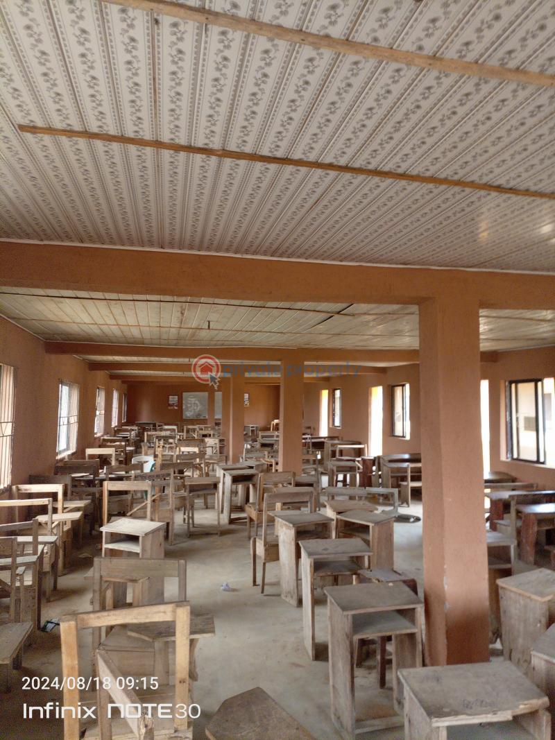 A 3floor government, waec, and neco approved functional secondary school with 19 classrooms, 2 examination halls with 300 and 150 seating capacities - 2 School For Sale Off Isuti Road Igando Ikotun/Igando Lagos - 2