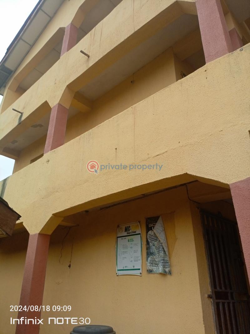 A 3floor government, waec, and neco approved functional secondary school with 19 classrooms, 2 examination halls with 300 and 150 seating capacities - 8 School For Sale Off Isuti Road Igando Ikotun/Igando Lagos - 8