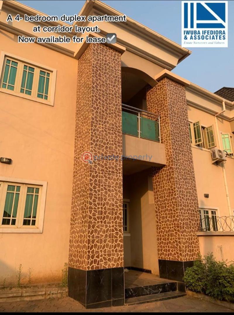 4 bedroom Semi detached Duplex For Rent Location: Corridor Layout Enugu Suburb Enugu Area 