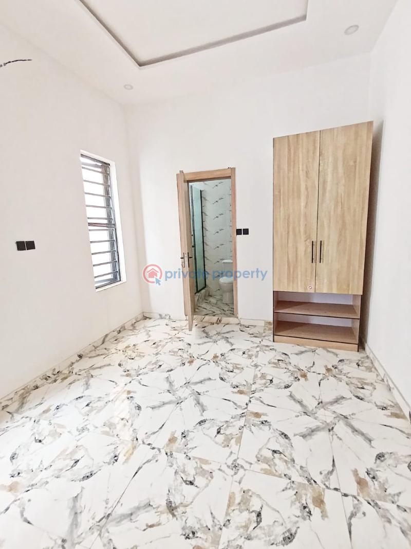 A 4-bedroom semi-detached duplex with a bq for sale. - 4 4 bedroom Semi detached Duplex For Sale Ologolo Lekki Lagos - 4