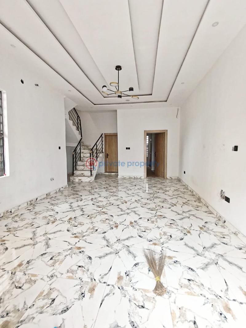 A 4-bedroom semi-detached duplex with a bq for sale. - 14 4 bedroom Semi detached Duplex For Sale Ologolo Lekki Lagos - 14