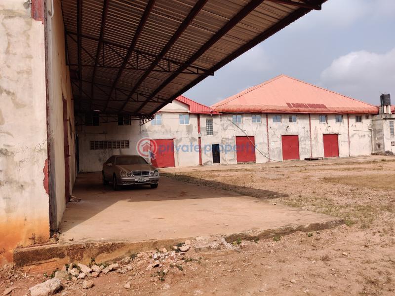 Warehouse For Sale Sasure Road, By Medina Estate, Off Agbara At An Expressway, Igbesa, Ogun State. About 10 To 15minutes Drive From Agbara Bus Stop Agbara (Ogun) Ogun area  - 0